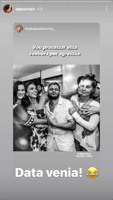 Ana Paula Araújo surgiu com amigos (Foto: Reprodução/ Instagram) Ana Paula Araújo surgiu com amigos (Foto: Reprodução/ Instagram)