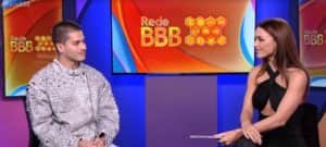 Arthur Aguiar deu entrevista para Rafa kallimann no Bate Papo BBB22 (Foto: Reprodução / Globoplay) Arthur Aguiar deu entrevista para Rafa kallimann no Bate Papo BBB22 (Foto: Reprodução / Globoplay)