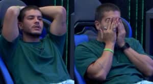 Arthur Aguiar na madrugada desta quinta-feira (7); o ator está no quarto secreto do BBB22 (Foto: Reprodução / Globoplay) Arthur Aguiar na madrugada desta quinta-feira (7); o ator está no quarto secreto do BBB22 (Foto: Reprodução / Globoplay)
