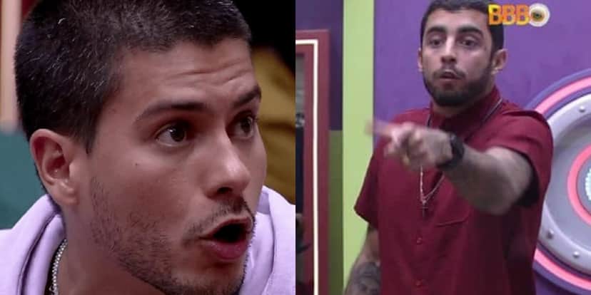 Arthur Aguiar e Scooby se desentenderam (Imagem: Montagem) Arthur Aguiar e Scooby se desentenderam (Imagem: Montagem)