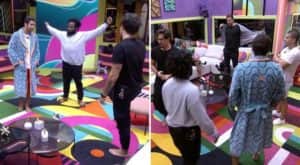 BBB22: Brothers estranham programa ao vivo e ficam apreensivos: "Tem coisa aí" (Foto: Reprodução / Globoplay) BBB22: Brothers estranham programa ao vivo e ficam apreensivos: "Tem coisa aí" (Foto: Reprodução / Globoplay)