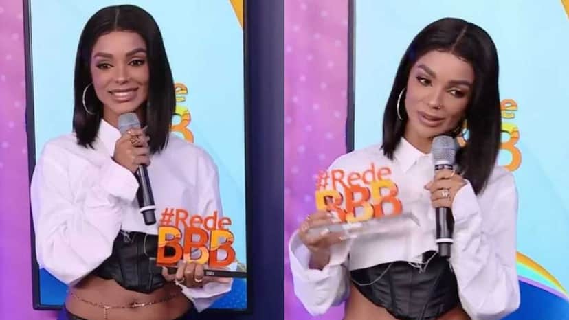 BBB22: Brunna Gonçalves ganhou o prêmio de planta da edição (Foto: Reprodução/Montagem) BBB22: Brunna Gonçalves ganhou o prêmio de planta da edição (Foto: Reprodução/Montagem)