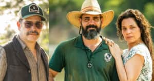 Alcides (Juliana Cazarré) poderá ser castrado por Tenório (Murilo Benício) em 'Pantanal' (Foto: Reprodução / Globo) Alcides (Juliana Cazarré) poderá ser castrado por Tenório (Murilo Benício) em 'Pantanal' (Foto: Reprodução / Globo)