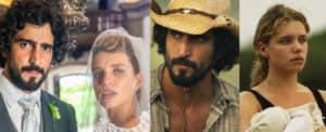 De fato, o casamento de José Leôncio e Madeleine já começa com atritos em 'Pantanal' (Foto: Reprodução / Globo) De fato, o casamento de José Leôncio e Madeleine já começa com atritos em 'Pantanal' (Foto: Reprodução / Globo)