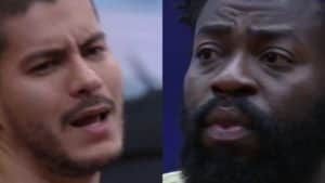 BBB22: Arthur Aguiar tira satisfação com Douglas Silva (Foto: Reprodução/Montagem) BBB22: Arthur Aguiar tira satisfação com Douglas Silva (Foto: Reprodução/Montagem)