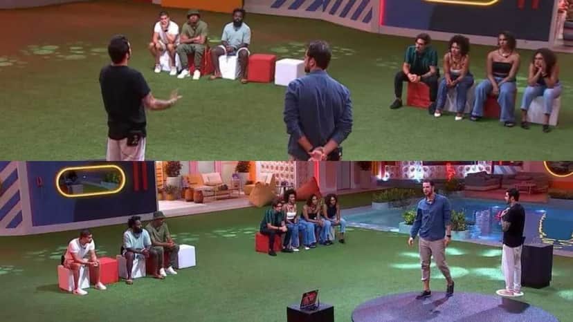 BBB22: Teve Jogo da Discórdia na noite de segunda-feira (4) (Foto: Reprodução/Montagem) BBB22: Teve Jogo da Discórdia na noite de segunda-feira (4) (Foto: Reprodução/Montagem)