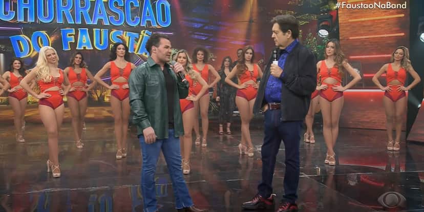 Eduardo Costa, Faustão Eduardo Costa, Faustão