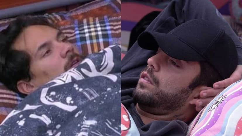 BBB22: Brothers acordam doentes depois da festa (Foto: Reprodução/Montagem) BBB22: Brothers acordam doentes depois da festa (Foto: Reprodução/Montagem)