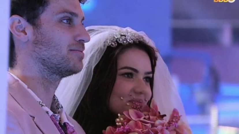 BBB22: Lucas e Eslovênia formaram um casal dentro da casa (Foto: Reprodução) BBB22: Lucas e Eslovênia formaram um casal dentro da casa (Foto: Reprodução)