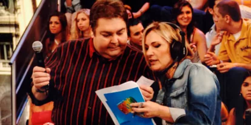 Lucimara Parisi no "Domingão do Faustão" (Foto: Reprodução/TV Globo) Lucimara Parisi no "Domingão do Faustão" (Foto: Reprodução/TV Globo)