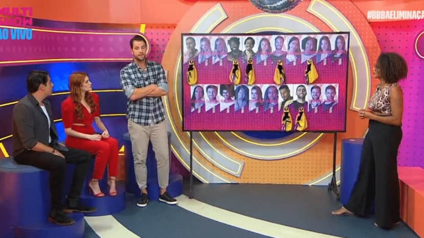 BBB22: Gustavo e Jessilane participaram do BBB: A Eliminação (Foto: Reprodução) BBB22: Gustavo e Jessilane participaram do BBB: A Eliminação (Foto: Reprodução)