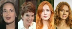Carolina Ferraz e Elaine Cristina foram a Irma em 1990. Já Malu Rodrigues e Camila Morgado no remake da Globo (Foto: Reprodução / Internet) Carolina Ferraz e Elaine Cristina foram a Irma em 1990. Já Malu Rodrigues e Camila Morgado no remake da Globo (Foto: Reprodução / Internet)