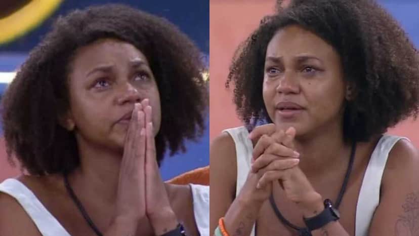 BBB22: Jessilane se desespera com a eliminação de Natália (Foto: Reprodução/Montagem) BBB22: Jessilane se desespera com a eliminação de Natália (Foto: Reprodução/Montagem)