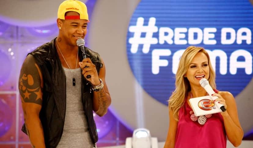 Léo Santana no programa de Eliana Léo Santana no programa de Eliana