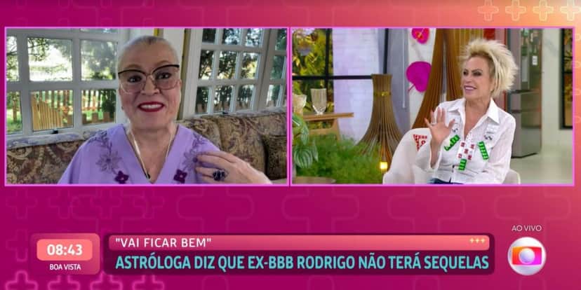 Mônica Buonfiglio falou sobre recuperação de Rodrigo Mussi no "Mais Você", de Ana Maria Braga (Foto: Reprodução/TV Globo) Mônica Buonfiglio falou sobre recuperação de Rodrigo Mussi no "Mais Você", de Ana Maria Braga (Foto: Reprodução/TV Globo)