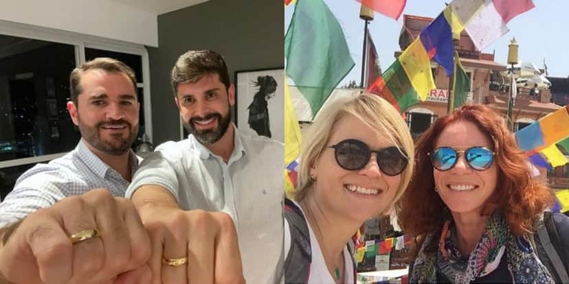 Marcelo Cosme e Leilane Neubarth são jornalistas da GloboNews (Foto: Reprodução/Instagram) Marcelo Cosme e Leilane Neubarth são jornalistas da GloboNews (Foto: Reprodução/Instagram)