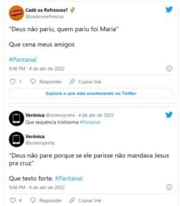 Web reagiu ao texto forte da novela das nove da Globo (Foto: Reprodução / Twitter) Web reagiu ao texto forte da novela das nove da Globo (Foto: Reprodução / Twitter)