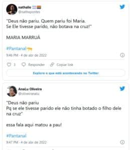 Público ficou impactado com a atuação de Juliana Paes em 'Pantanal' (Foto: Reprodução / Twitter) Público ficou impactado com a atuação de Juliana Paes em 'Pantanal' (Foto: Reprodução / Twitter)