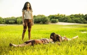 Muda verá Maria morta em 'Pantanal' (Foto: Reprodução / Globo) Muda verá Maria morta em 'Pantanal' (Foto: Reprodução / Globo)