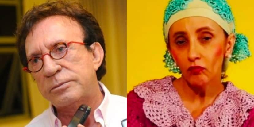 Moacyr Franco e Gorete Milagres (Foto: Reprodução) Moacyr Franco e Gorete Milagres (Foto: Reprodução)