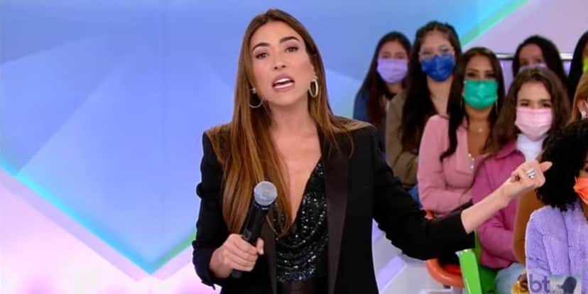 Patrícia Abravanel no comando do Programa Silvio Santos (Foto: Reprodução) Patrícia Abravanel no comando do Programa Silvio Santos (Foto: Reprodução)