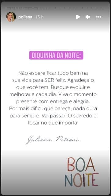 Poliana Rocha expõe verdade avassaladora em comunicado - Foto: Reprodução Poliana Rocha expõe verdade avassaladora em comunicado - Foto: Reprodução