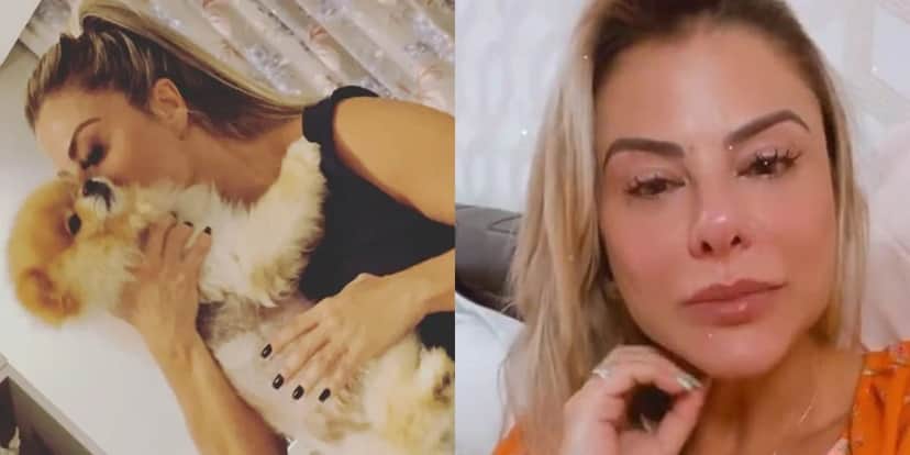 Poliana Rocha, esposa de Leonardo, com Romeo (Foto: Reprodução/Instagram) Poliana Rocha, esposa de Leonardo, com Romeo (Foto: Reprodução/Instagram)
