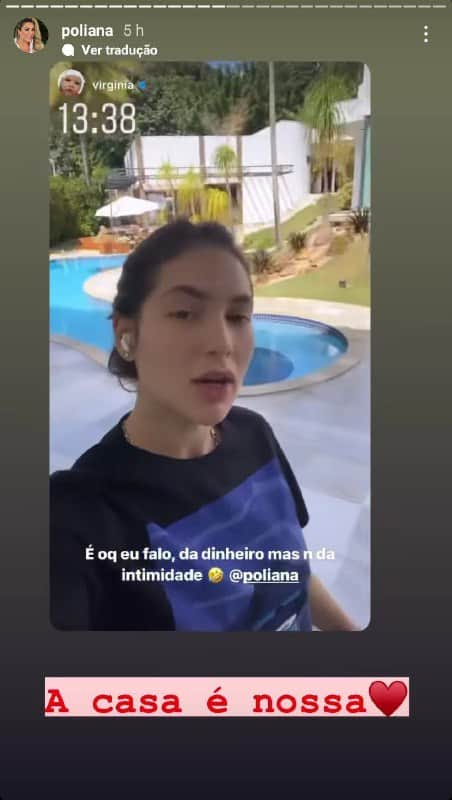 Poliana Rocha respondeu a postagem de Virgínia Fonseca (Foto: Reprodução) Poliana Rocha respondeu a postagem de Virgínia Fonseca (Foto: Reprodução)