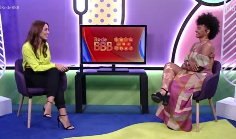 Rafa Kalimann dá boas notícias das redes sociais de Natália Deodato no "Bate-Papo BBB" Rafa Kalimann dá boas notícias das redes sociais de Natália Deodato no "Bate-Papo BBB"