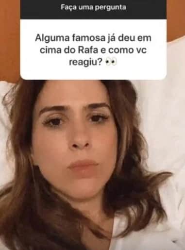 Tatá Werneck expôs atriz que deu em cima de Rafael Vitti (Foto: Reprodução/ Instagram) Tatá Werneck expôs atriz que deu em cima de Rafael Vitti (Foto: Reprodução/ Instagram)
