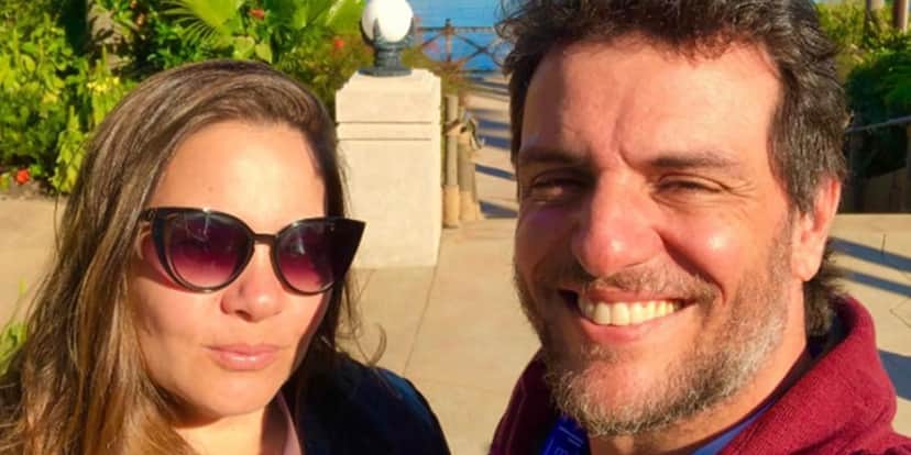 Rodrigo Lombardi e a esposa, Betty Baumgarten - Foto: Reprodução Rodrigo Lombardi e a esposa, Betty Baumgarten - Foto: Reprodução