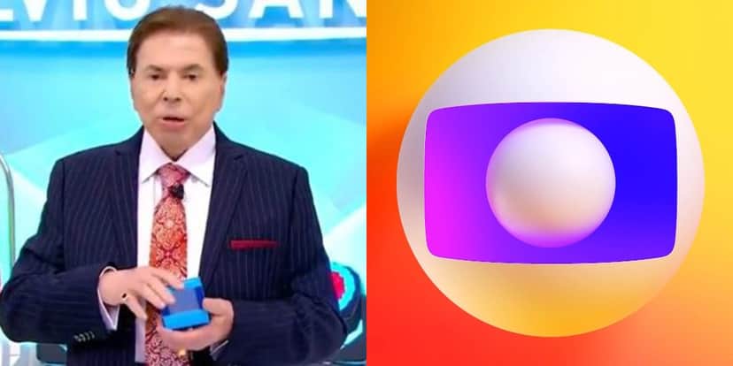 Silvio Santos prepara vingança contra Globo (Foto: Reprodução/SBT/Globo) Silvio Santos prepara vingança contra Globo (Foto: Reprodução/SBT/Globo)