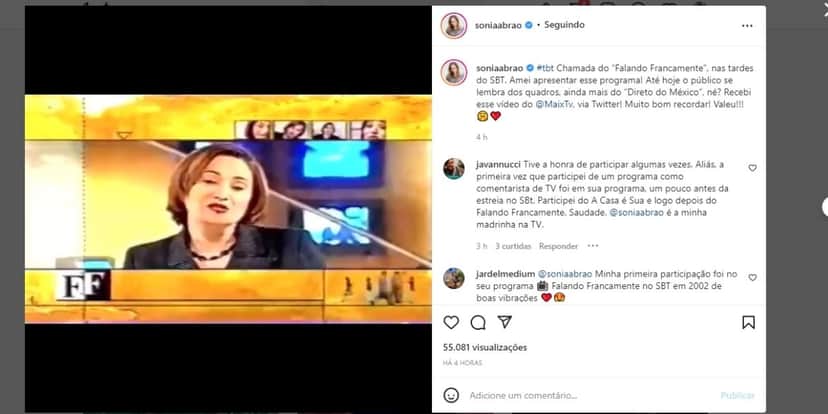 "Amei", Sonia Abrão é convocada por Silvio Santos, assume fenômeno e confirma: "Nas tardes do SBT" "Amei", Sonia Abrão é convocada por Silvio Santos, assume fenômeno e confirma: "Nas tardes do SBT"