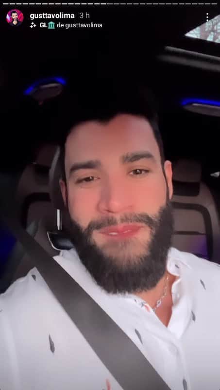 Gusttavo Lima comemorou a conquista junto com os seguidores (Foto: Reprodução) Gusttavo Lima comemorou a conquista junto com os seguidores (Foto: Reprodução)