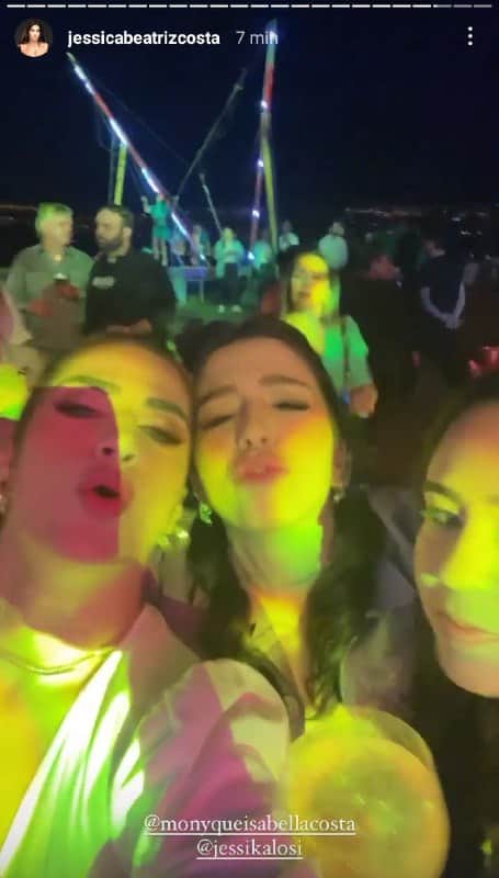 Jéssica Costa, filha de Leonardo, esteve em festa organizada por Virgínia Fonseca (Foto: Reprodução) Jéssica Costa, filha de Leonardo, esteve em festa organizada por Virgínia Fonseca (Foto: Reprodução)