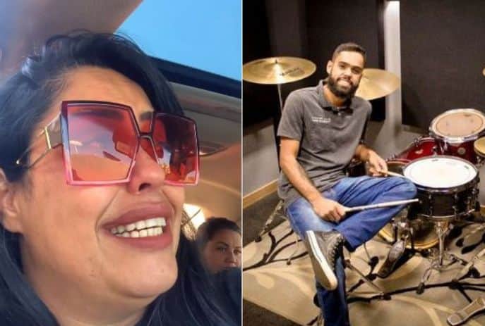 Cantora gospel se desesperou com a morte do filho, Bruno Henrique (Imagem: Montagem) Cantora gospel se desesperou com a morte do filho, Bruno Henrique (Imagem: Montagem)
