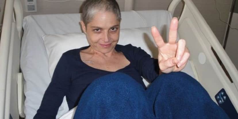 Drica Moraes utou contra o câncer Drica Moraes utou contra o câncer