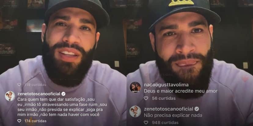 Gusttavo Lima vai às lágrimas em Live de justificativa 