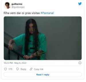 Cenas emblemáticas de "Pantanal", repercutiram na web e deixou o Ibope nas alturas (Foto: Reprodução / Twitter) Cenas emblemáticas de "Pantanal", repercutiram na web e deixou o Ibope nas alturas (Foto: Reprodução / Twitter)