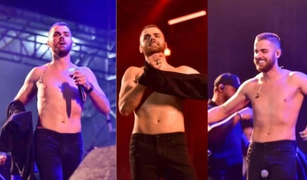 Zé Neto apareceu bem mais magro em show após problema no pulmão (Imagem: Montagem) Zé Neto apareceu bem mais magro em show após problema no pulmão (Imagem: Montagem)
