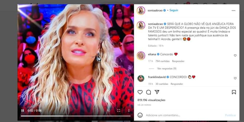 Sonia Abrão para programa, fala de Eliana e apresentador do SBT e confirma ao vivo, na RedeTV: "Na Globo" Sonia Abrão para programa, fala de Eliana e apresentador do SBT e confirma ao vivo, na RedeTV: "Na Globo"