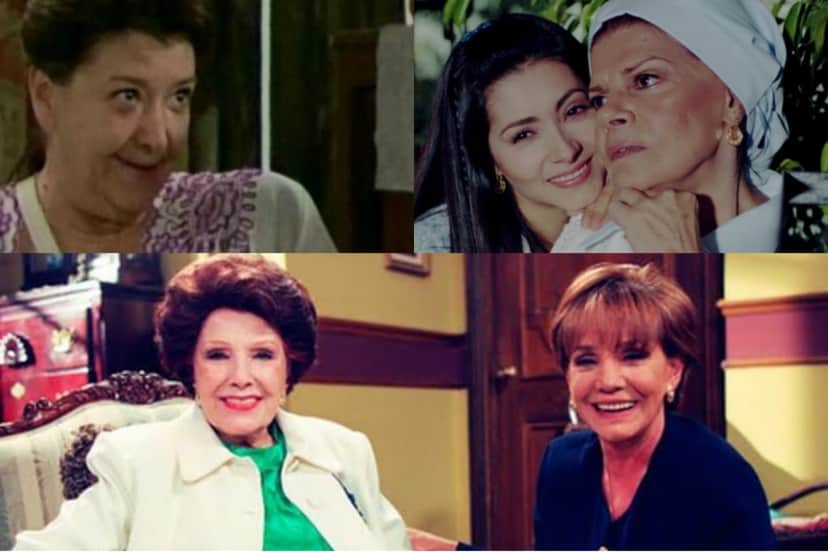 Maria Luisa Alcalá (Filó), Ninón Sevilla (Cacilda), Libertad Lamarque (Vovó Piedade) e Magda Guzmán (Adelina) - Reprodução/ Montagem Maria Luisa Alcalá (Filó), Ninón Sevilla (Cacilda), Libertad Lamarque (Vovó Piedade) e Magda Guzmán (Adelina) - Reprodução/ Montagem