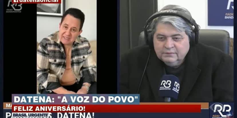 "Passando por aqui", Datena interrompe Brasil Urgente e dá notícia de Marrone na Band: "Bom falar" "Passando por aqui", Datena interrompe Brasil Urgente e dá notícia de Marrone na Band: "Bom falar"