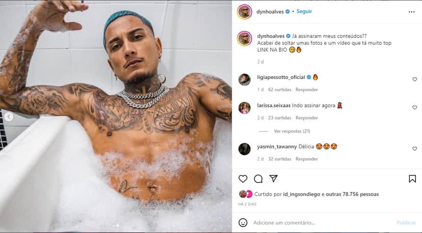 Dynho Alves tem nude vazado na web - Foto; Reprodução Dynho Alves tem nude vazado na web - Foto; Reprodução
