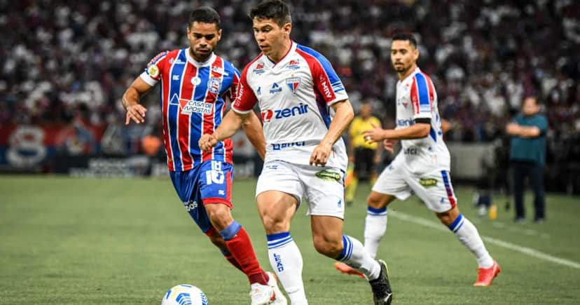 O clássico entre Fortaleza e Bahia é um dos maiores do Nordeste e que interessam a Globo (Foto: Reprodução)