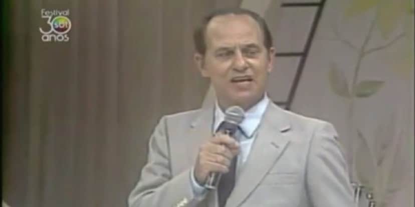 J. Silvestre brigou com Silvio Santos em 1983 (Foto: Reprodução/SBT) J. Silvestre brigou com Silvio Santos em 1983 (Foto: Reprodução/SBT)