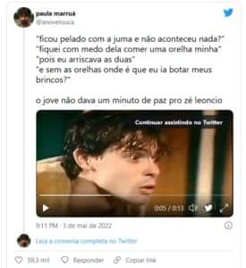 Marcos Winter e Jesuíta Barbosa: duas versões bem diferentes de Jove em "Pantanal" chamaram atenção da web (Foto: Reprodução / Twitter) Marcos Winter e Jesuíta Barbosa: duas versões bem diferentes de Jove em "Pantanal" chamaram atenção da web (Foto: Reprodução / Twitter)