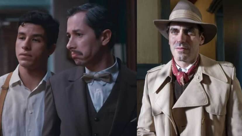 Além da Ilusão: Leopoldo tem uma queda por Inácio, mas se apaixona por Plínio (Foto: Reprodução/Montagem) Além da Ilusão: Leopoldo tem uma queda por Inácio, mas se apaixona por Plínio (Foto: Reprodução/Montagem)