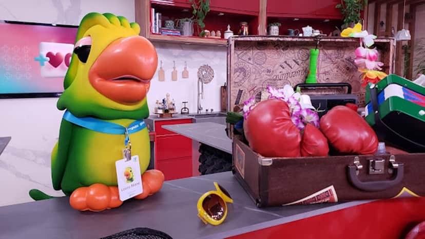 Louro Mané, ou Lourito, com seu crachá de contratado da Globo Louro Mané, ou Lourito, com seu crachá de contratado da Globo