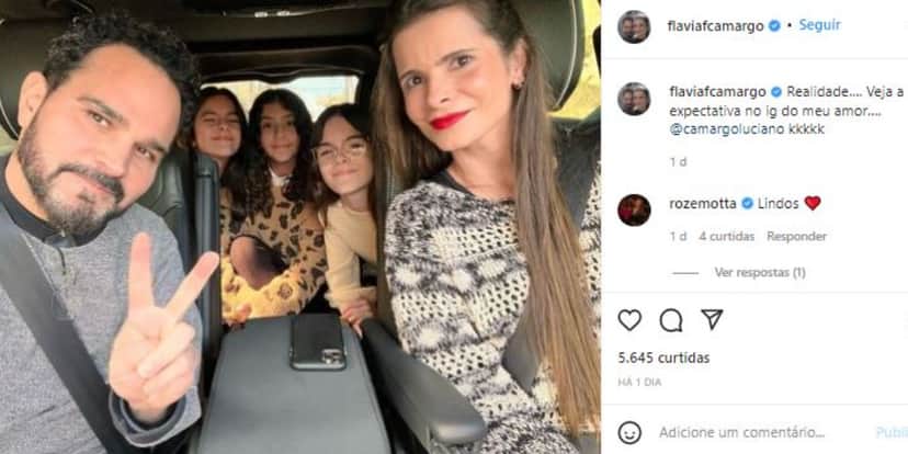 Luciano Camargo brincou nas redes sociais (Foto: Reprodução/Instagram) Luciano Camargo brincou nas redes sociais (Foto: Reprodução/Instagram)
